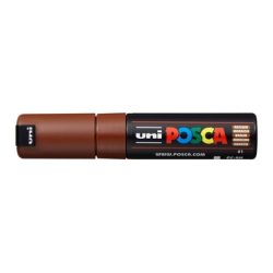 Uni Marker POSCA 8 mm Braun, Farbe