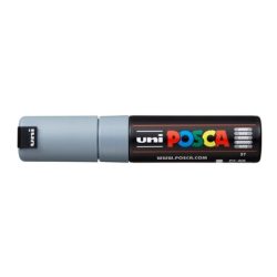 Uni Marker POSCA 8 mm Grau, Farbe: Grau