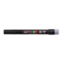 UNI-BALL Posca Pinsel-Marker 1-10mm PCF350 BLACK schwarz