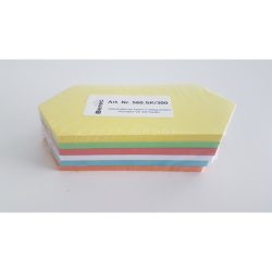 BEREC Karten 6-farbig ass. 560.SK300 Rhomben 200x95mm 300 Stk.