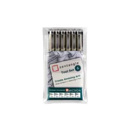 SAKURA Zentangle Tool Set Z06PGB 6 St&uuml;ck
