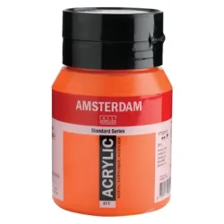 Acrylfarbe Amsterdam 500ml 17723112 zinnober