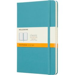 Moleskine Reef Blue Notebook Large Ruled Hard