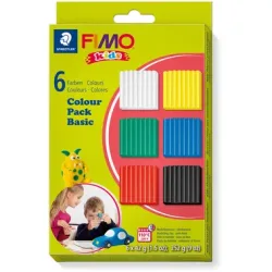 FIMO Modelliermasse 6x42g 803201 basic