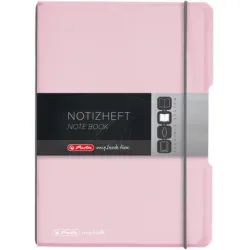 Herlitz - Notizheft, DIN A5, Rosa