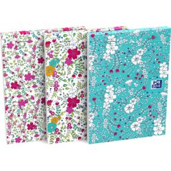 OXFORD Notizblock ForMe Floral A6 400094827 liniert 6mm, 90g 80 Blatt