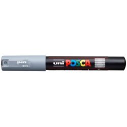 UNI-BALL Posca Marker 7mm PC-1M GREY gris
