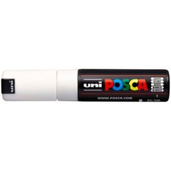UNI-BALL Posca Marker 4.5-5.5mm PC-7M WHITE weiss, Rundspitze