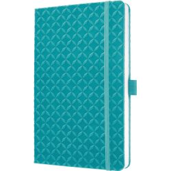 Sigel Jolie® aqua green JN103 Notizbuch liniert Türkis Anzahl der Blätter: 174 DIN A5