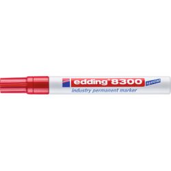 edding, Edding Permanentmarker edding 8300 industry permanent marker Rot wasserfest: Ja 4-8300002