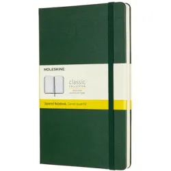 MOLESKINE, MOLESKINE Notizbuch HC L/A5 629087 kariert, myrtengr&uuml;n, 240 S.