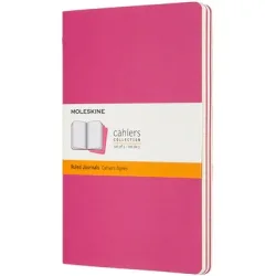 MOLESKINE Notizbuch Karton 3x L/A5 629650 liniert,kinetisches pink,80S.