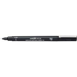 Uni Fineliner 0.03 mm, Schwarz, Effekte