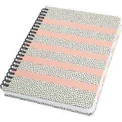 Jolie Notizbuch Sweet Dots A5, Dot, Schwarz