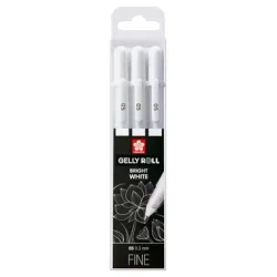 SAKURA Gelly Roll 0.3mm POXPGBWH3A White 3 St&uuml;ck