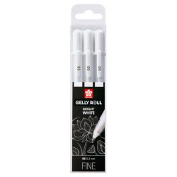 SAKURA Gelly Roll 0.3mm POXPGBWH3A White 3 St&uuml;ck