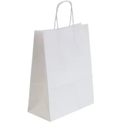 NEUTRAL Tragtaschen Allegra weiss SDS22-BIA Kraft,110g, 22x10x27cm 25 Stk.