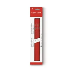 CARAN D'ACHE Bleistift Zimmermann 25cm 211.372 rot 3 St&uuml;ck