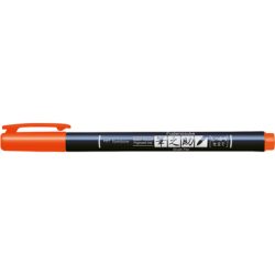 TOMBOW Kalligraphie Stift Hard WS-BH28 Fudenosuke, orange
