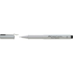 FABER-CASTELL Tintenschreiber ECCO 0,1mm 166199 Pigment, schwarz