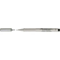 FABER-CASTELL Tintenschreiber ECCO 0,7mm 166799 Pigment, schwarz