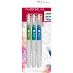 TOMBOW Wassertankpinsel WB-3P Set, 3 St&uuml;ck