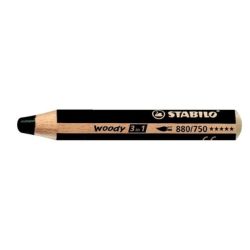 STABILO Farbstifte Woody 3 in 1 880/750 schwarz