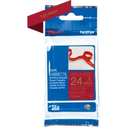 PTOUCH Band rot/gold TZE-RW54 Tze Ger&auml;te 24mm