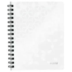 LEITZ Collegeblock WOW PP A5 4641-00-01 weiss kariert