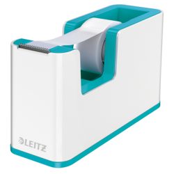 LEITZ Klebebandabroller WOW 5364-10-51 weiss/eisblau