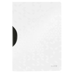 LEITZ Klemmhefter WOW ColorClip A4 4185-00-01 weiss 30 Blatt