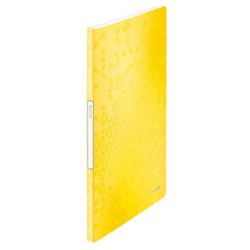 LEITZ Sichtbuch WOW PP A4 4631-00-16 gelb 20 H&uuml;llen