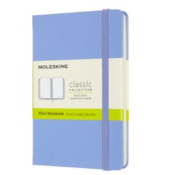 Moleskine Notizbuch Pocket/A6 Blanko, Hortensien Blau