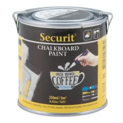 SECURIT -  Acryl-Kreidetafellack 250ml PNT-BL-SM schwarz
