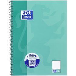 OXFORD Collegeblock SCRIBZEE A4+ 400132378 dotted, gr&uuml;nblau 80 Blatt