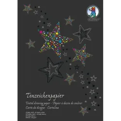 URSUS Tonzeichenpapier-Block A4 2134601SE 130g. weiss 20 Blatt