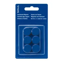 MAUL Magnete 20mm 6176235 blau 6 St&uuml;ck