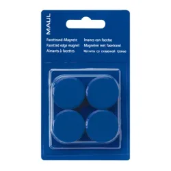 Maul -  Magnete 30mm 6177235 blau 4 Stück