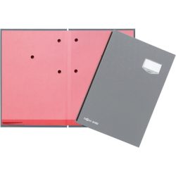 PAGNA Unterschriftsmappen DE LUXE A4 24202-06 grau, Kunststoff 20 F&auml;cher