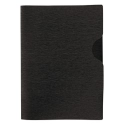 Kolma -  Präsentationsm. LineaVerde A4 10.006.06 schwarz, PP, Sand, recycling, One Size