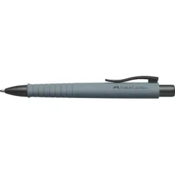 FABER-CASTELL Kugelschreiber Poly Ball XB 241188 stone grey