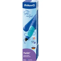 PELIKAN Tintenroller Twist M 814782 Deep Blue