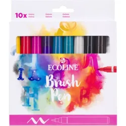 Talens - Pinselstifte Set, 14.5X15.3X1.1CM, Sortierte Farben