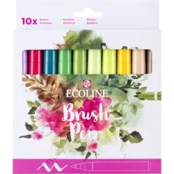 TALENS Ecoline Brush Pen Set 11509804 ass. Botanic 10 St&uuml;ck