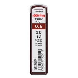 ROTRING Minen 2B S0312630 0,5mm 12 St&uuml;ck