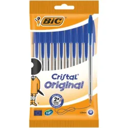 BIC Kugelschreiber Cristal M 830863 10 St&uuml;ck, blau