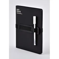 Nuuna - Gebundenes Notizbuch, 22X16.5X1.5CM, Black