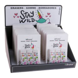 ROOST Radiergummi Einhorn XL1837 3 pcs. 2.2x1.2x6.2cm