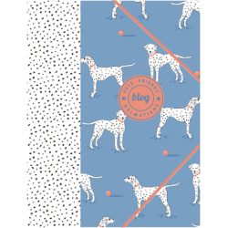 ANCOR Gummibandmappe A4 105438 PET FRIENDS blau