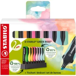 STABILO - Leuchtmarker Set, 3.7X10.7X15.5CM, Multicolor